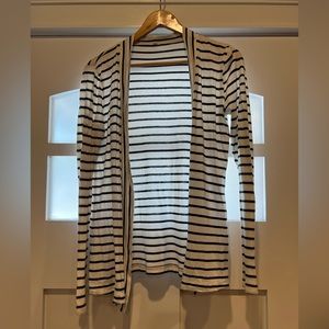 J.Crew Striped Cardigan Small